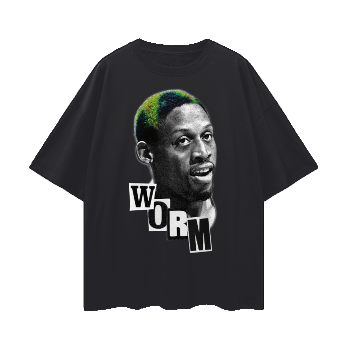 Dennis Rodman Baggy Graphic Tee