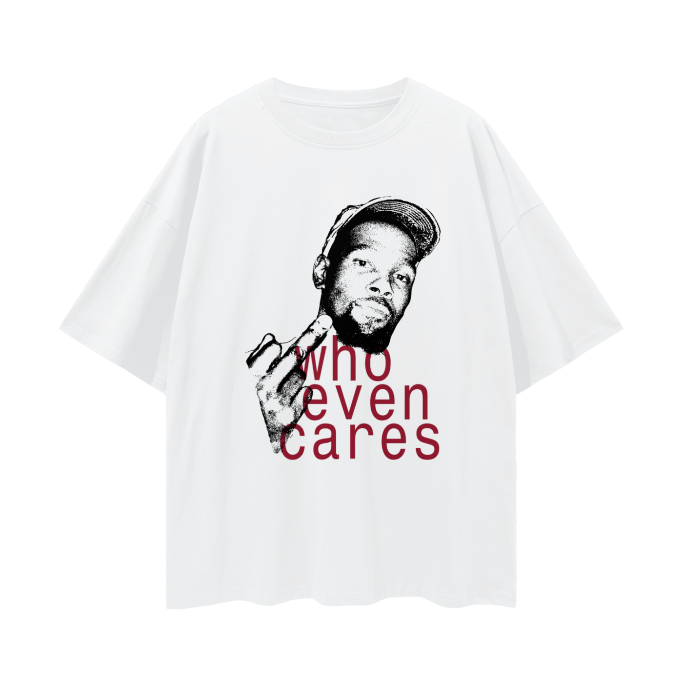Kevin Durant 'Who Even Cares' Baggy Fit Tee