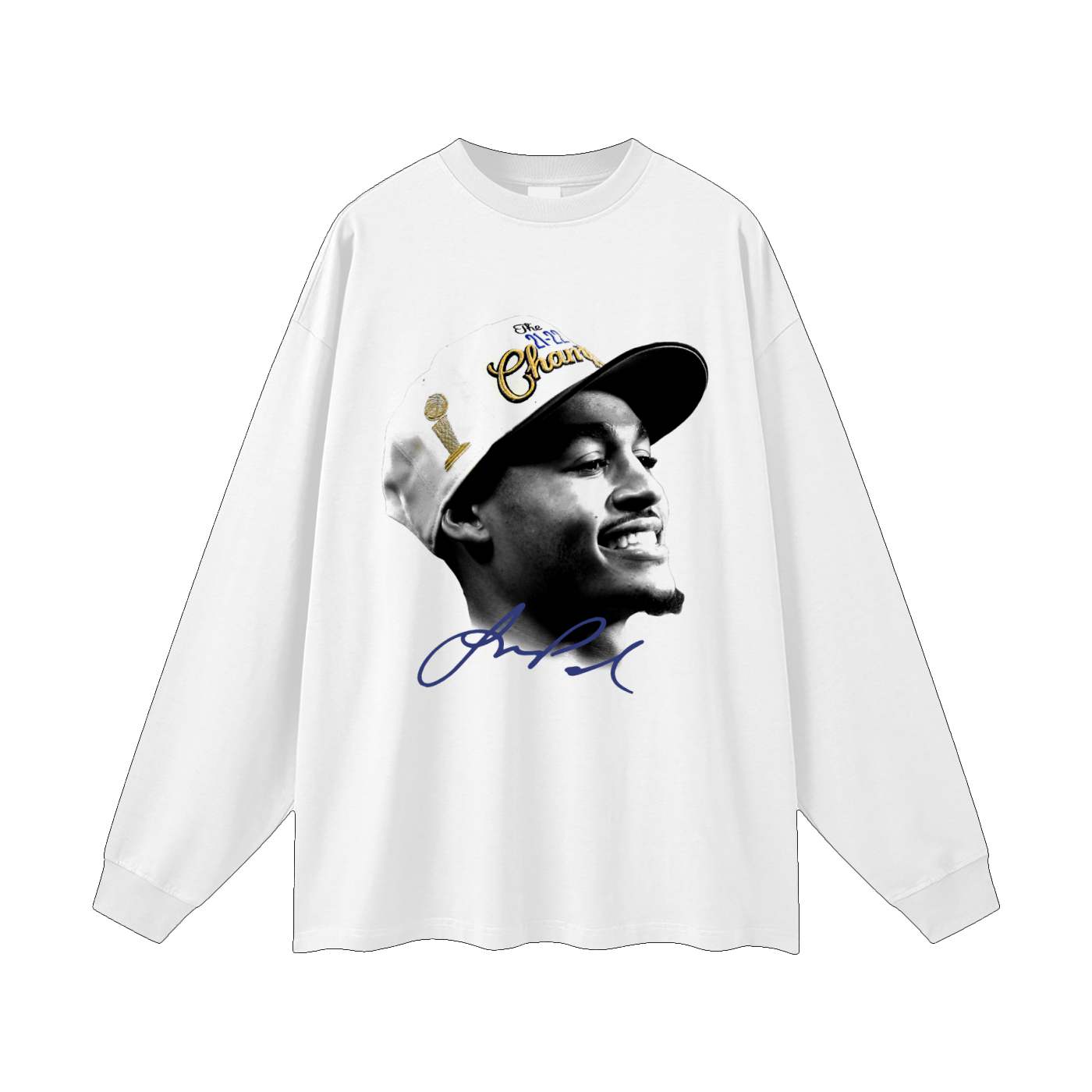 Jordan Poole Long Sleeve White