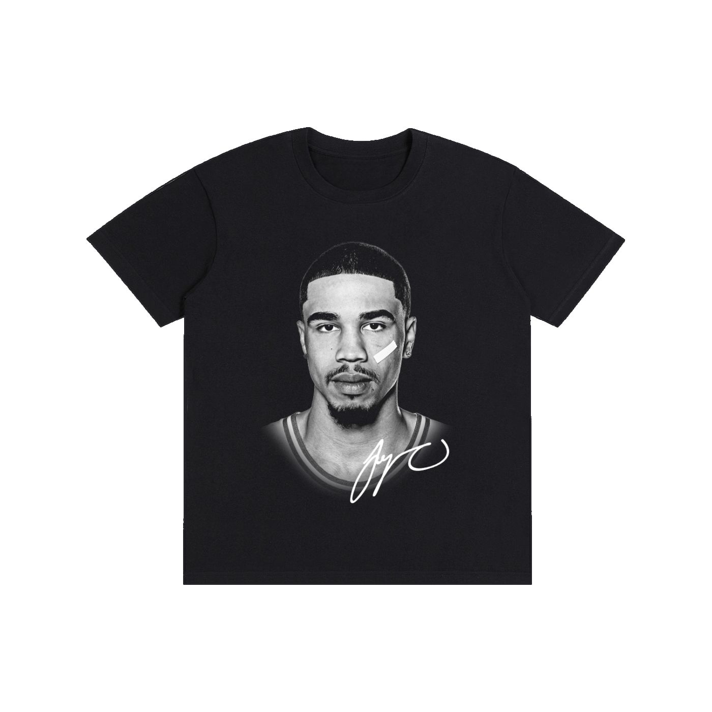 Jayson Tatum Black Tee