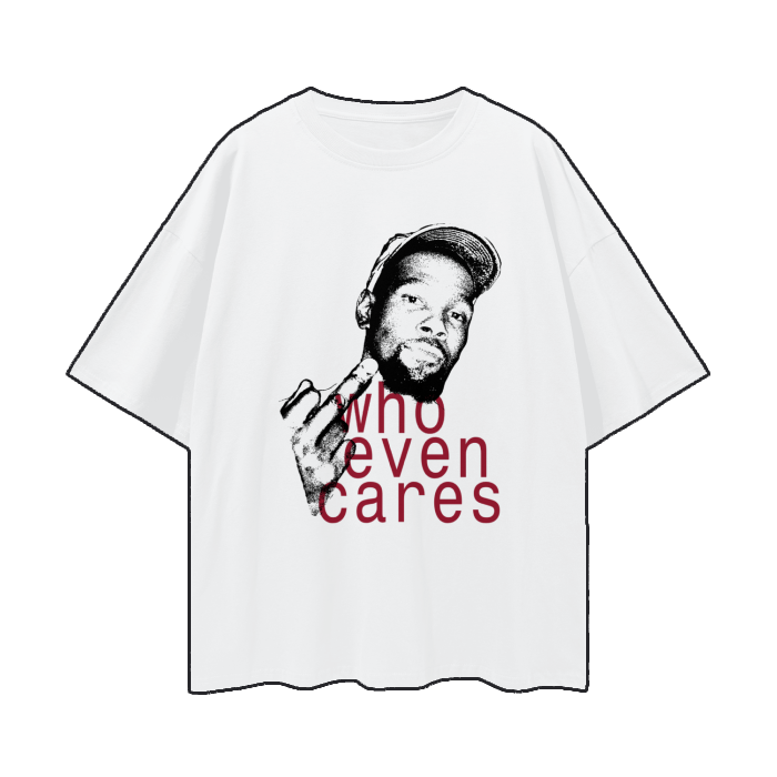 Kevin Durant 'Who Even Cares' Baggy Fit Tee