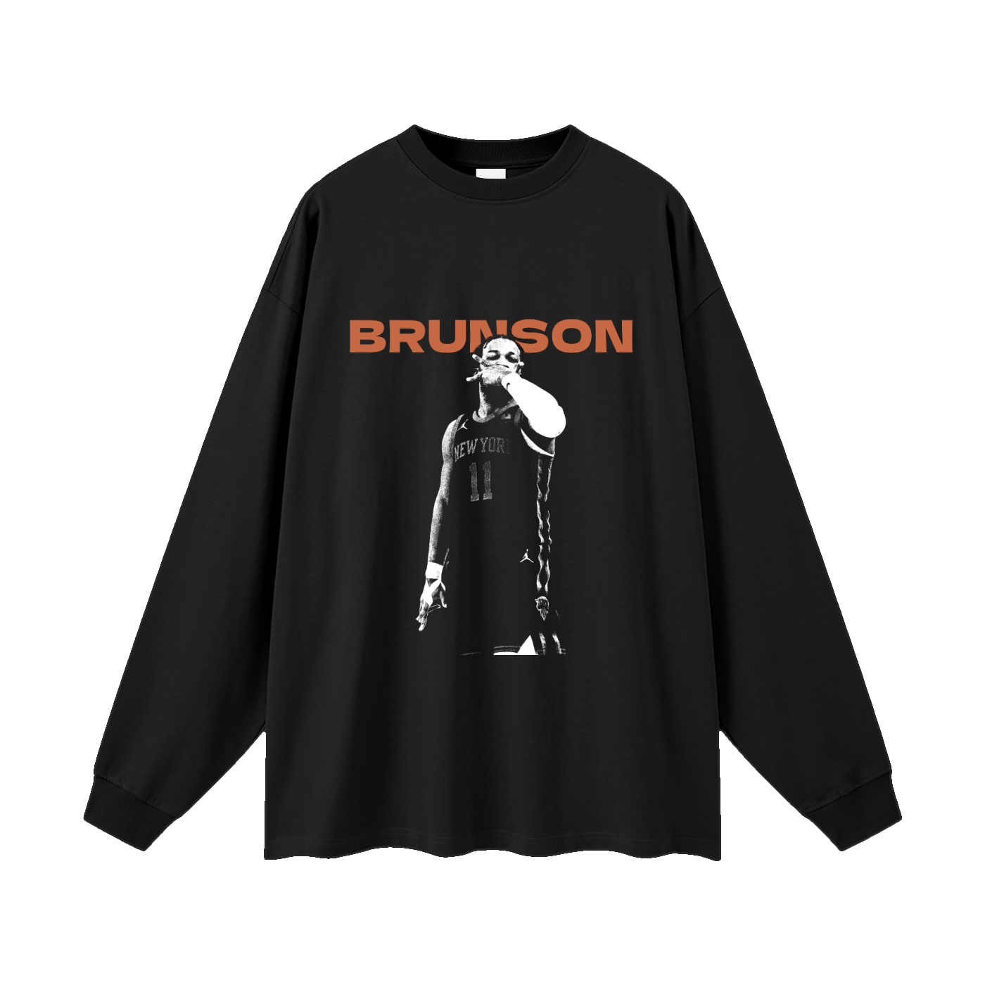 Jalen Brunson Long Sleeve Black