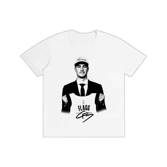 Cooper Flagg White Tee