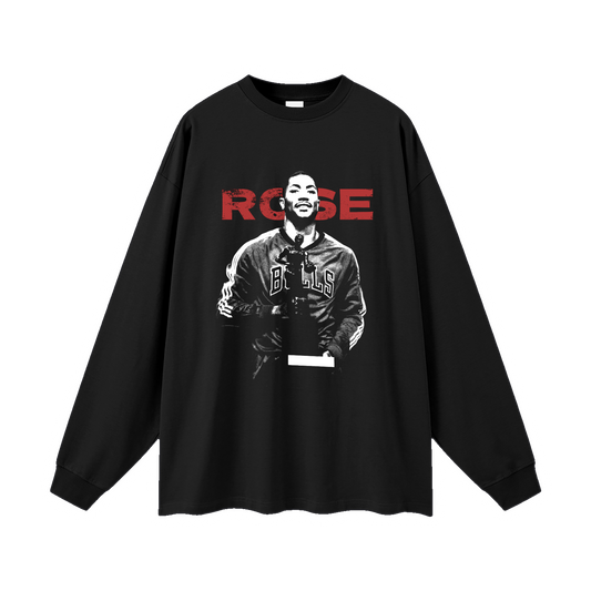 Derrick Rose Long Sleeve Black