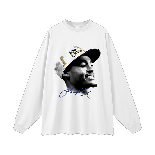 Jordan Poole Long Sleeve White