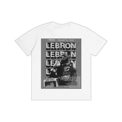 LeBron James White Tee