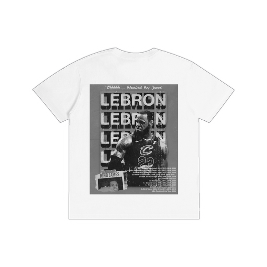 LeBron James White Tee